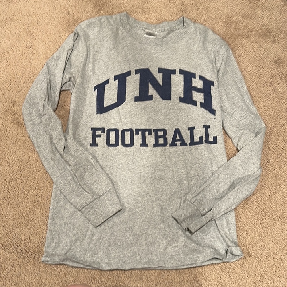 Long Sleeve UNH Football Tee